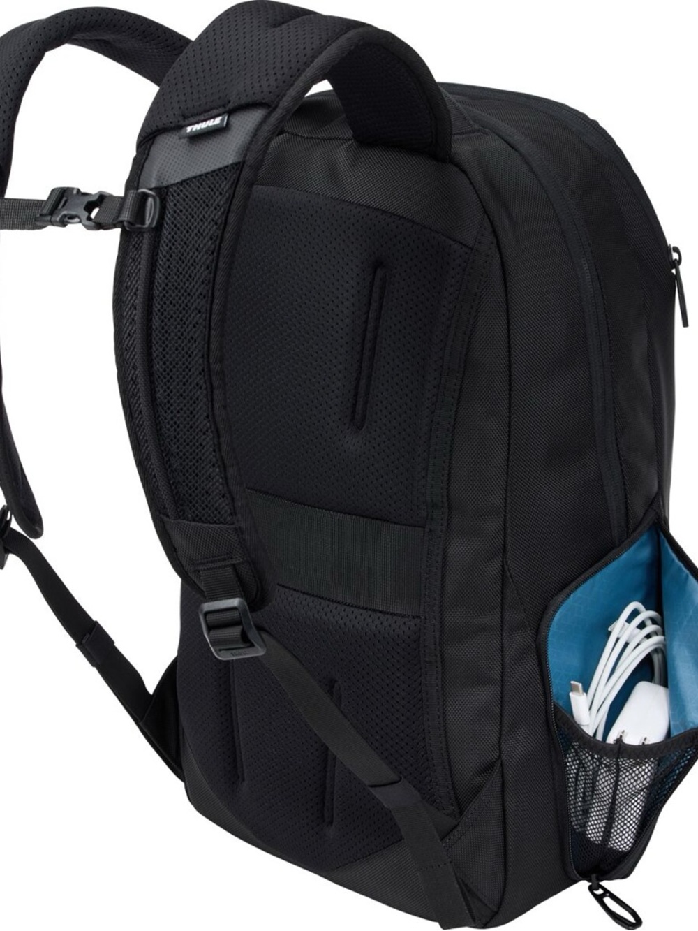 NWT Thule Black Men's Women’s Everyday Tech Laptop Travel Accent Backpack 23L - Picture 7 of 11
